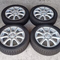 山口)DUFACT 15インチ 4.5J+45 4H/100 ダ...