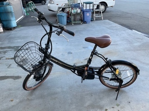 電動アシスト自転車　ノーパンク　折り畳み　20インチ