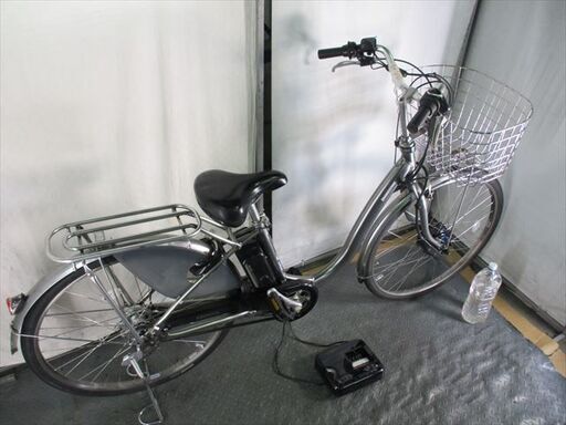 Ｄ70　★整備済み　中古電動自転車　ブリヂストン　フロンティアDD　シルバー★【26インチ　9.6Ah】