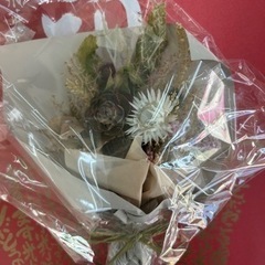 ドライフラワー:ラッピングミニブーケの画像