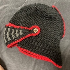甲冑のニット帽