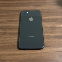 ＊お取り引き中＊iPhone8 64GB ブラック SIMフリー 8000円の画像