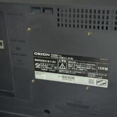 2015年 ORION　24インチ　液晶テレビの画像