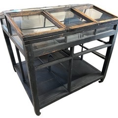 NO.997 《お値下げ中！》アンティーク家具 ガラスショーケー...