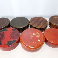 ☆★ 御茶櫃 茶ひつ まとめて 7点  茶道具 茶器入れ 保管容...