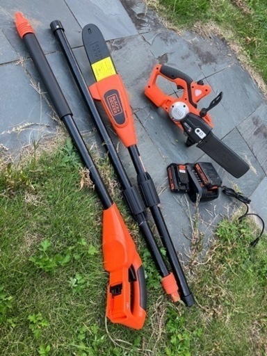 チェーンソー　BLACKDECKER セット　値下げ中