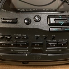 ビクター　CDラジカセポータブルプレイヤーの画像