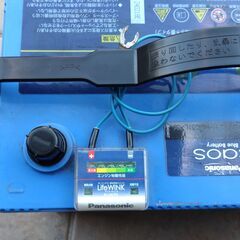 Panasonic Blue Battery caos N-145D31L/C6とカーバッテリー寿命判定ユニット N-LW/P5のセットの画像