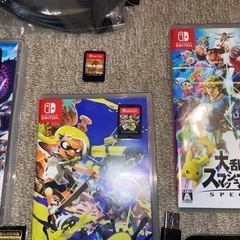 最終値下げ】9万円相当★switch本体、ソフト4本、プロコンジョイコンhoriコン、外出用ケース、microSD32GBその他の画像