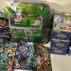 ポケモンの箱とパック（空）