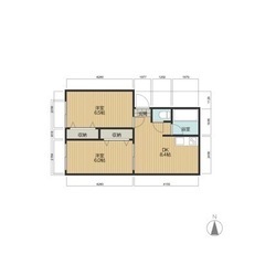 ペット可借家残り1部屋‼️希少戸建て🉐伊勢市岡本♨️風呂、トイレ...