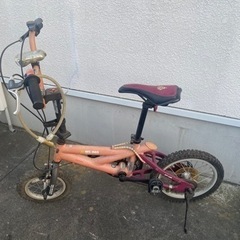 シャアザク仕様の自転車（メンテ必要）