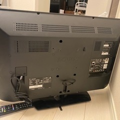32型液晶テレビ　SHARP AQUOS LC-32H40 の画像