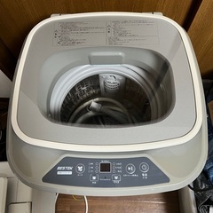 VESTEK 小型洗濯機　3.8kg 2020年製