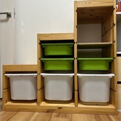 本日限定値下げ※IKEA トロファストおもちゃ収納※消毒、掃除済み