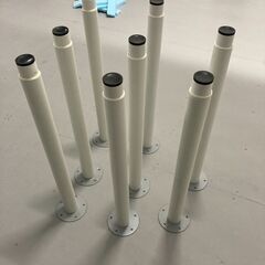 【IKEA イケア】テーブル脚 白 ８本セット【OLOV オーロヴ 】