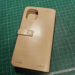 レザースマホケース製作教室★ホックタイプの画像