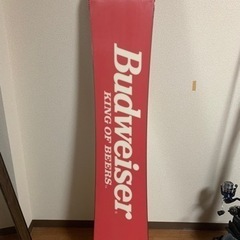 スノーボード板Budweiserの画像