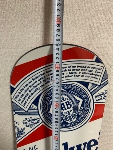 スノーボード板Budweiser