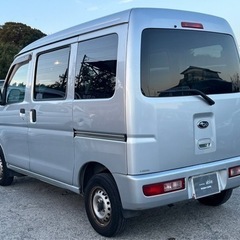 【支払総額16.8万円】h25年式サンバーバン車検令和7年10月機関良好エアコンバッチリ キーレス修復歴無し！高年式激安軽バン！！の画像