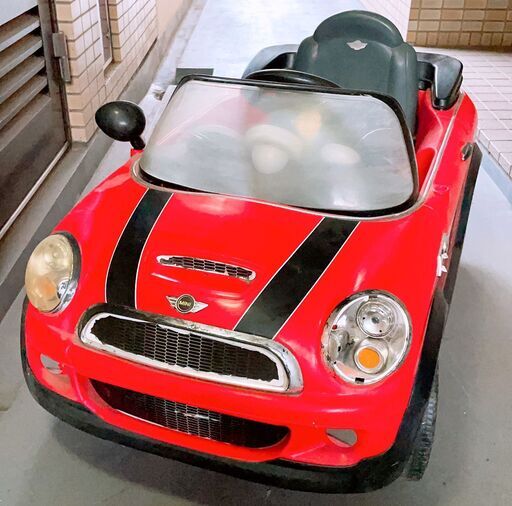 子供用　電動自動車　MINI（赤）中古完動品