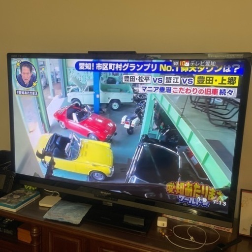 超美品　シャープ52インチ薄型液晶テレビ