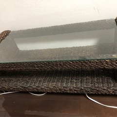 【お取引中】最終値下げ✊🏻20日午前中迄のお取引できる方。アジアン系テーブルの画像