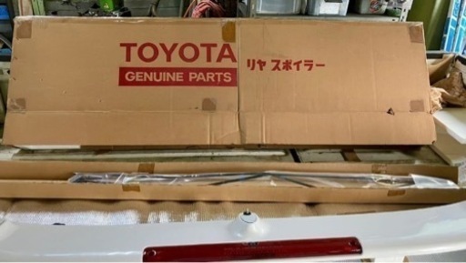 希少！未使用！マークⅡ、チェイサー、クレスタGX81トヨタ純正リアスポイラーセット　#新品未使用品 #当時物 #希少