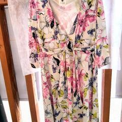 ブージュルード　春物　花柄ワンピース
