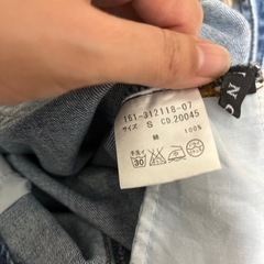 美品 INGNI イング サロペット デニムの画像