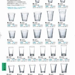 【決定】フランスDURALEX社製グラス他　１５個の画像