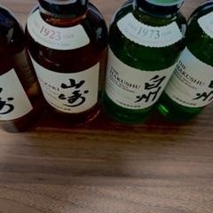 サントリー山崎、白州ウイスキー