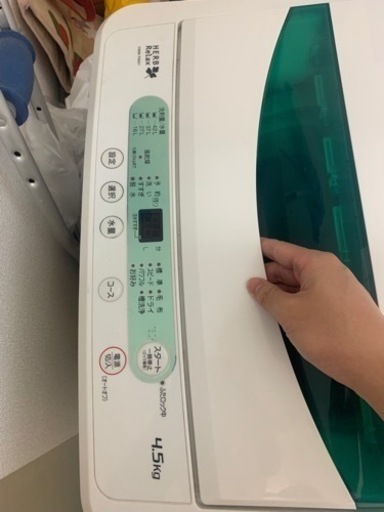 【ただいま取引中】洗濯機　4.5kg