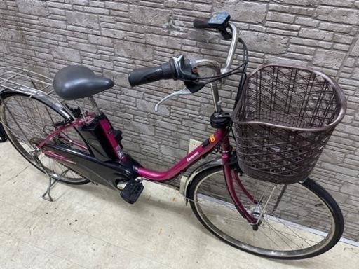 東京23区配達無料　新基準　Panasonic パナソニック　ビビ EX 8.9Ah電動自転車☆中古☆パナ 510