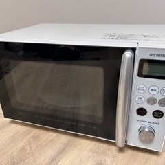 オーブンレンジ アイリスオーヤマ 1年使用 説明書あり
