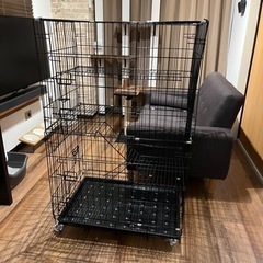 キャットケージ　3段 70×50×112cm