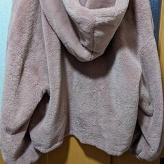 ボリュームスリーブ　パーカーブルゾンの画像