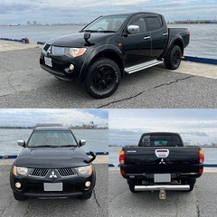 三菱 トライトン 3.5 ダブルキャブ 4WD KB9T 車検:...