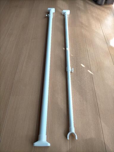 【お引取り先決定】押入れ突っ張り棒セット