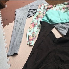 【値下げ】マタニティ　ズボン　パンツ　ジーパン　レギンス　花柄　まとめ売り　ディズニー　ミニーの画像