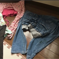 【値下げ】マタニティ　ズボン　パンツ　ジーパン　レギンス　花柄　まとめ売り　ディズニー　ミニーの画像