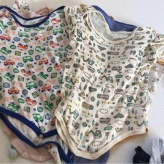 大量　長袖　半袖　袖なし　ロンパース　下着　肌着　インナー　まとめ売り　大量　ベビー服　赤ちゃんの画像