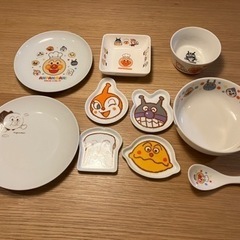 お引渡し先決定！【差し上げます】アンパンマン食器
