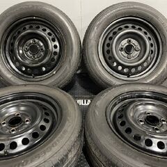 【BS ECOPIA EX20C 185/65R15】夏タイヤ【スチールホイール 15インチ 5.5J4HPCD100】ハブ径54mm　(MTR85) の画像
