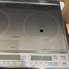 【中古・美品】パナソニックIHクッキングヒーター パナソニック IHクッキングヒーター 据え置き型 KZ-D60Mの画像