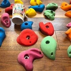 クライミングホールドの画像