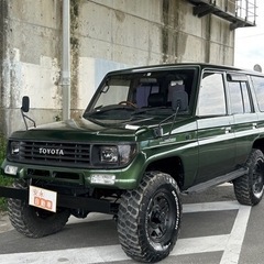 ランドクルーザープラド78✨1KZ オールペイント　サンルーフ　...
