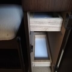 一面鏡　化粧台　ドレッサー　ニトリの画像