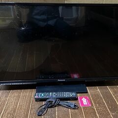 液晶テレビ VIERA TH-32F300 2018年　液晶割れ...