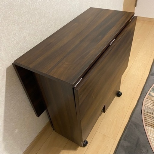 バタフライテーブル　ダイニングテーブル　美品